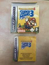 Boite VIDE + notice Super Mario 3 Nintendo Game boy advance en bon état.