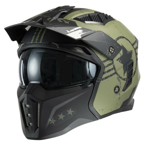 Casque modulaire jet trial mph - modulaire,