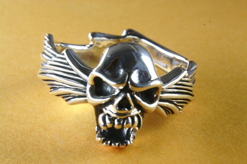 Style biker bague avec - biker,
