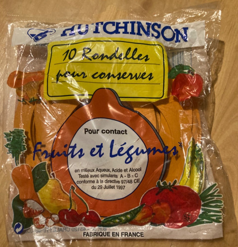 Rondelles hutchinson pour