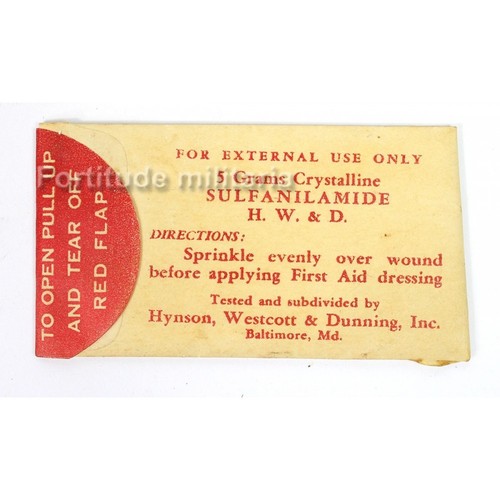Sachet sulfanilamide us - sachet,