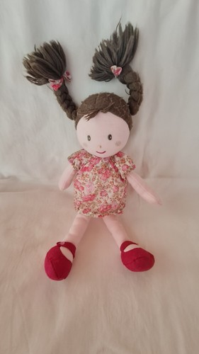 Doudou poupee chiffon avec - poupee,