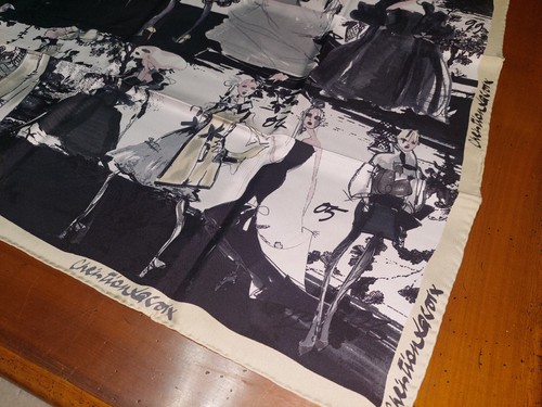 Carré soie foulard - soie, -foulard