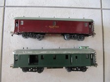2  BELLES VOITURES BLZ  ECHELLE 0 NO LR HORNBY CR JOUSTRA  BING