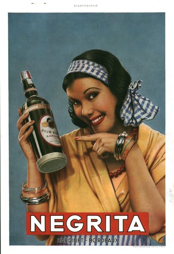 Publicité ancienne rhum