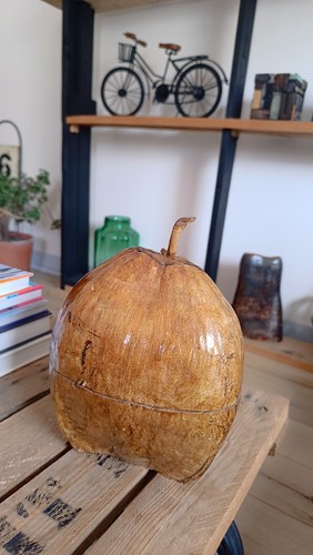 Seau glace décoration bois - seau,