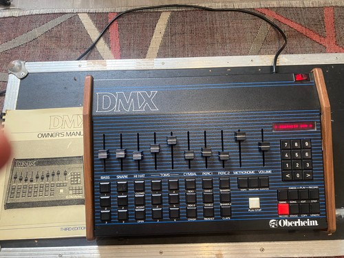 Oberheim dmx vintage drum - dmx,