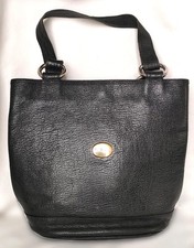 Sac en cuir noir de qualité, Mac Douglas