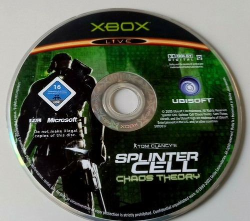 Jeu xbox splinter cell - xbox,