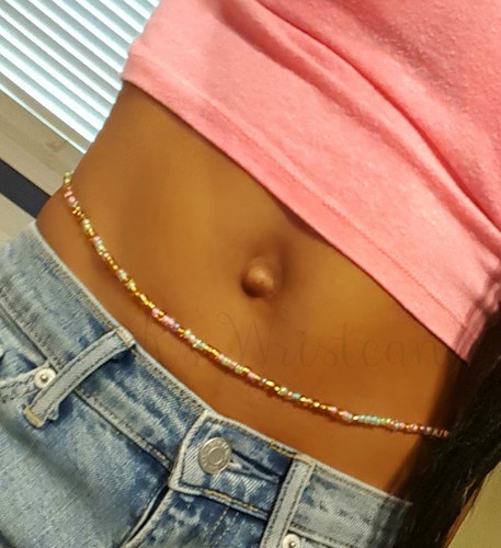 Beaded waist beads body - beaded,