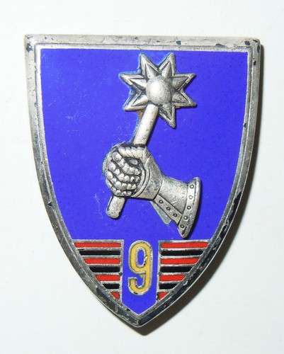 Insigne régiment de - 9°,