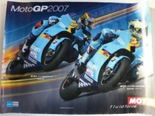 AFFICHE HUILE MOTUL MOTO GP