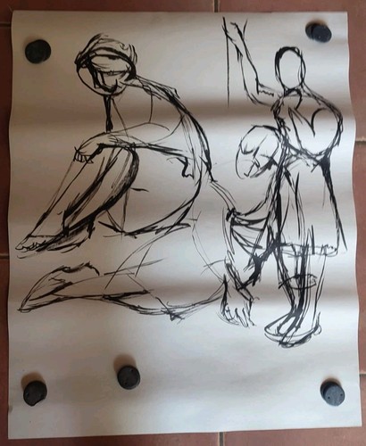 Dessin ancien personnages - dessin,