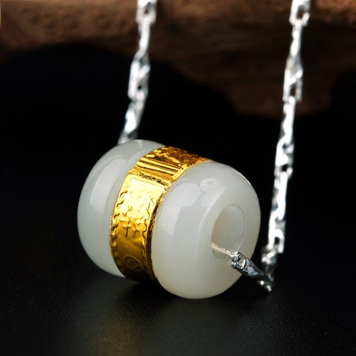 Superbe pendentif jade - ,