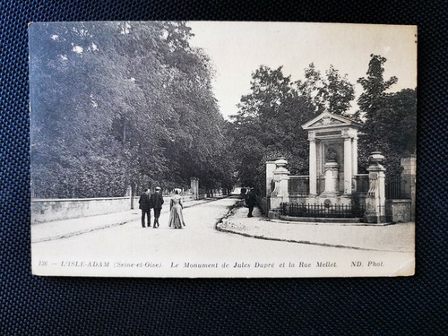 Cpa isle adam le - l'isle-adam,