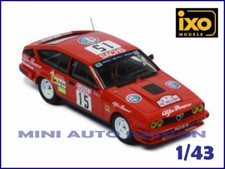 Alfa Roméo GTV6 - Echelle 1/43 - Tour de Corse - IXO - RAC319