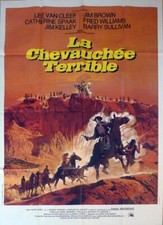 TAKE A HARD RIDE - VAN CLEEF / WESTERN / BROWN / HORSE - ORIGINAL MOVIE POSTER