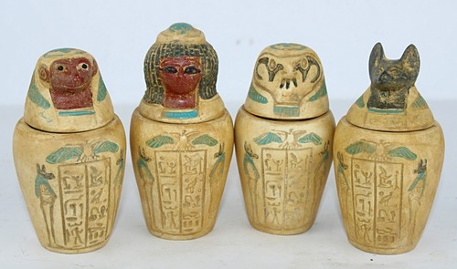 Rare ancien pot - , canopes