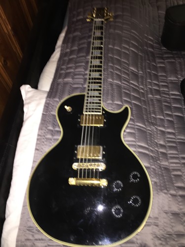 Gibson les paul custom - paul, black