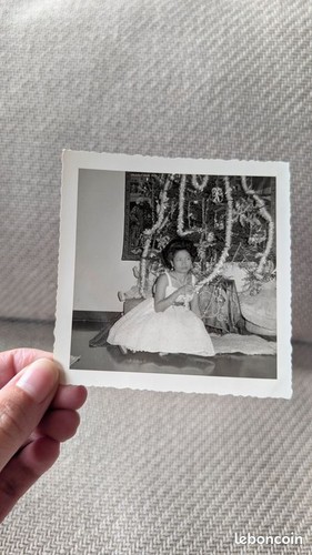Photo ancienne snapshot femme - ancienne,
