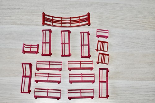 Playmobil lot balustrades - balustrades, pour