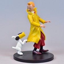 Figurine Tintin et Milou 18cm – PVC – Neuve – Avec Boîte – Collection