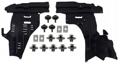 Clips plaque couvercle - +,