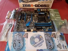 Carte Mère MSI Z68A-GD65 B3, LGA 1155, DDR3, HDMI, DVI, VGA, Boite + Accessoires