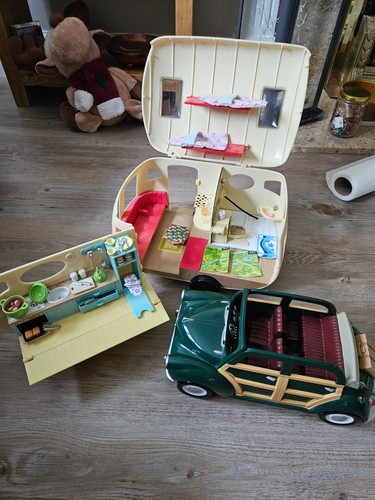 Sylvanian families vintage car - sylvanian,