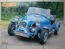 POSTER CITROËN / LOMAX TYPE 224 / MEHARI 1973 -  58 x 41 cm