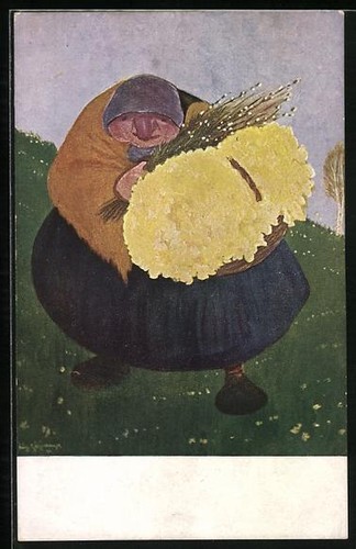 Carte postale artiste g - d'artiste,