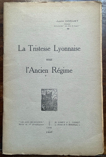 Tristesse lyonnaise sous - la,