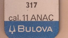 MONTRE BULOVA 11 ANAC PART.317