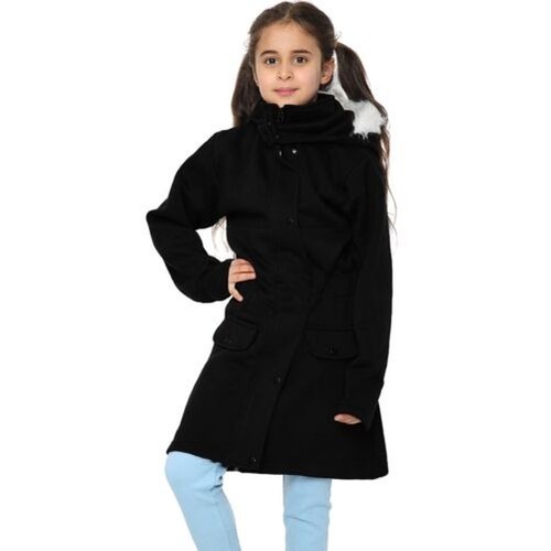 Enfants capuche noir parka - enfants,