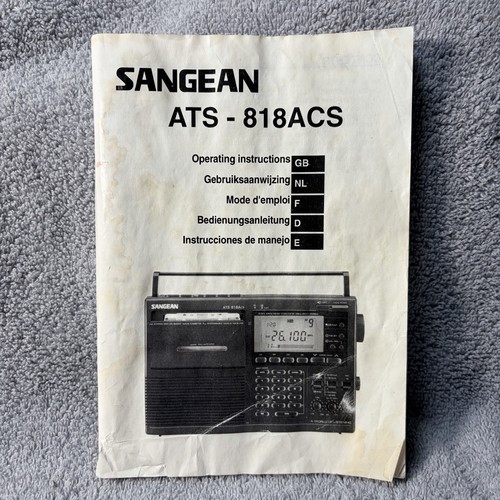 Sangean ats 818 acs - ats,