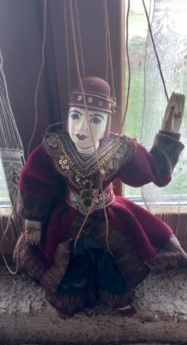 Marionnette ancienne théatre - ancienne,