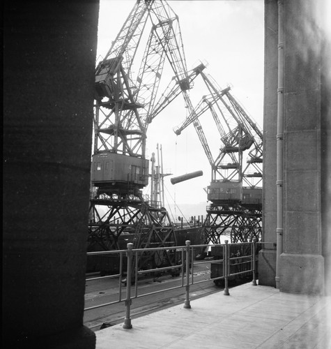Cherbourg 1950 port - cherbourg,