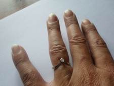 bague en argent massif