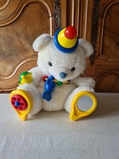 Grande Peluche Nounours Ours D'activité Enfant 40 Cm