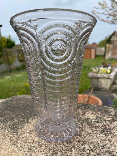 Ancien vase verre - en, de