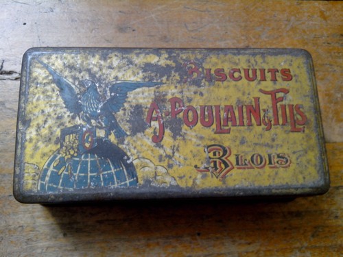 Rare ancienne boite tole - boite,