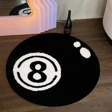 Tapisstyle billard noir et