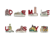 Série complète de 8 fèves