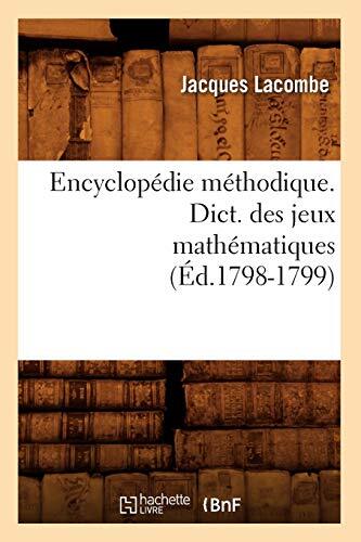 Encyclopedie methodique dict - encyclopedie, methodique.