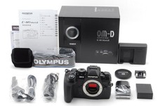 [Mint] OLYMPUS OM-D E-M1 Mark II 20.4 MP Digital Camera w/Box Strap Flash #1833