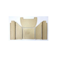 C600 vermiculite kit complet pour Poêle à bois Contura - Réf 391168