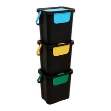 Poubelle de Tri 3 Bacs