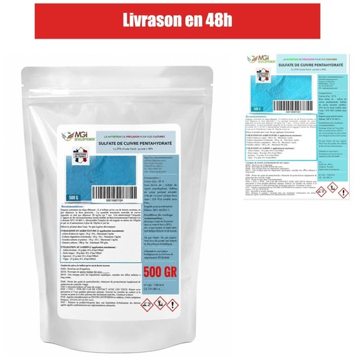 Sulfate cuivre - de,