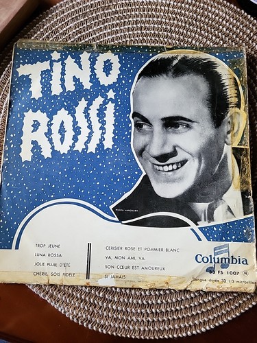Vynile tours tino rossi - tino,