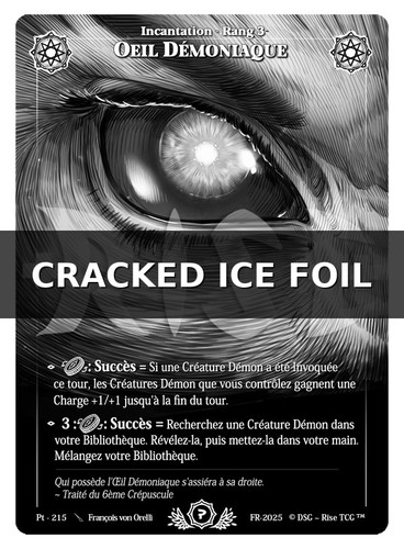 Oeil démoniaque 215 - #pt,